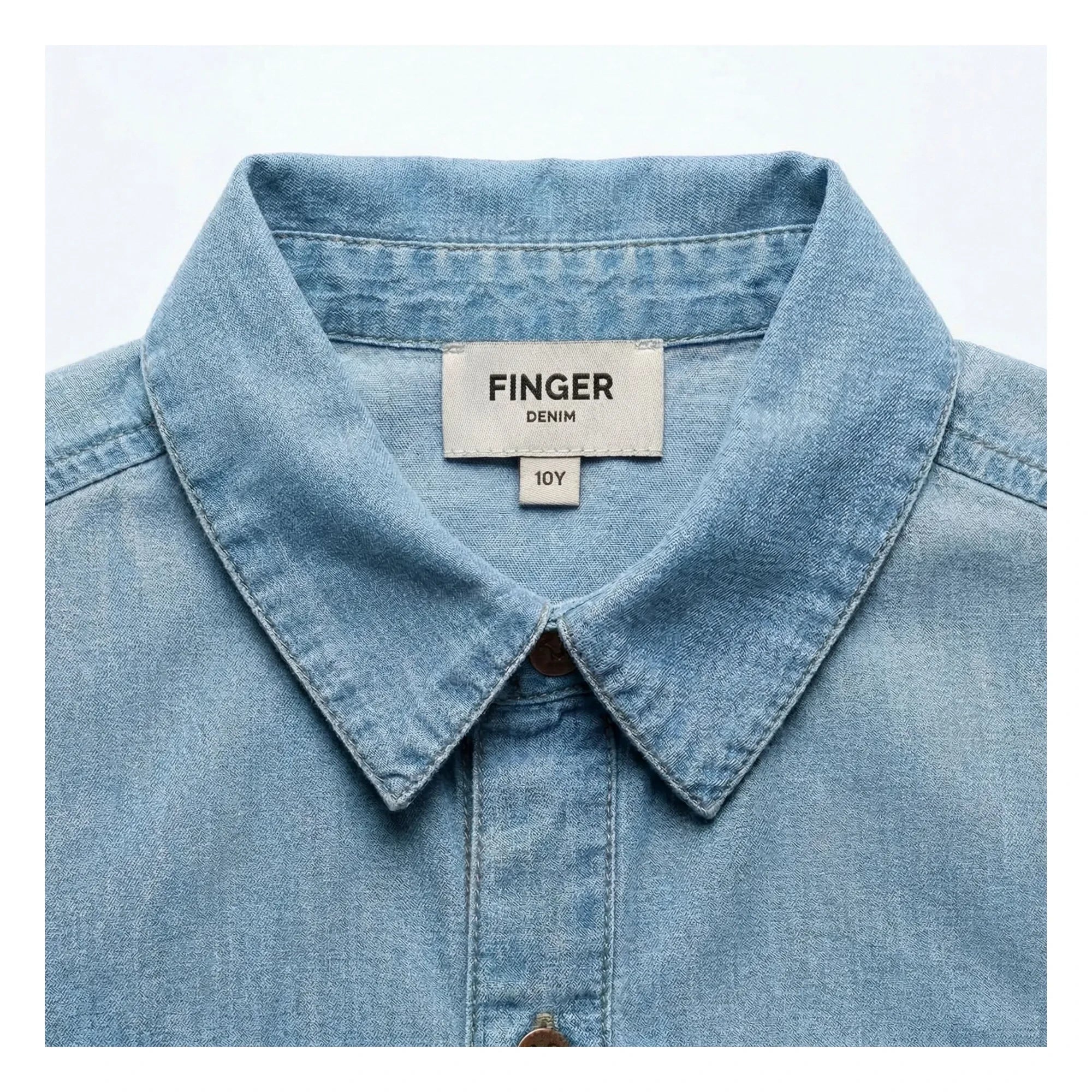 Finger in the nose - Camisa Vaquera Sin Mangas Ella | Gris