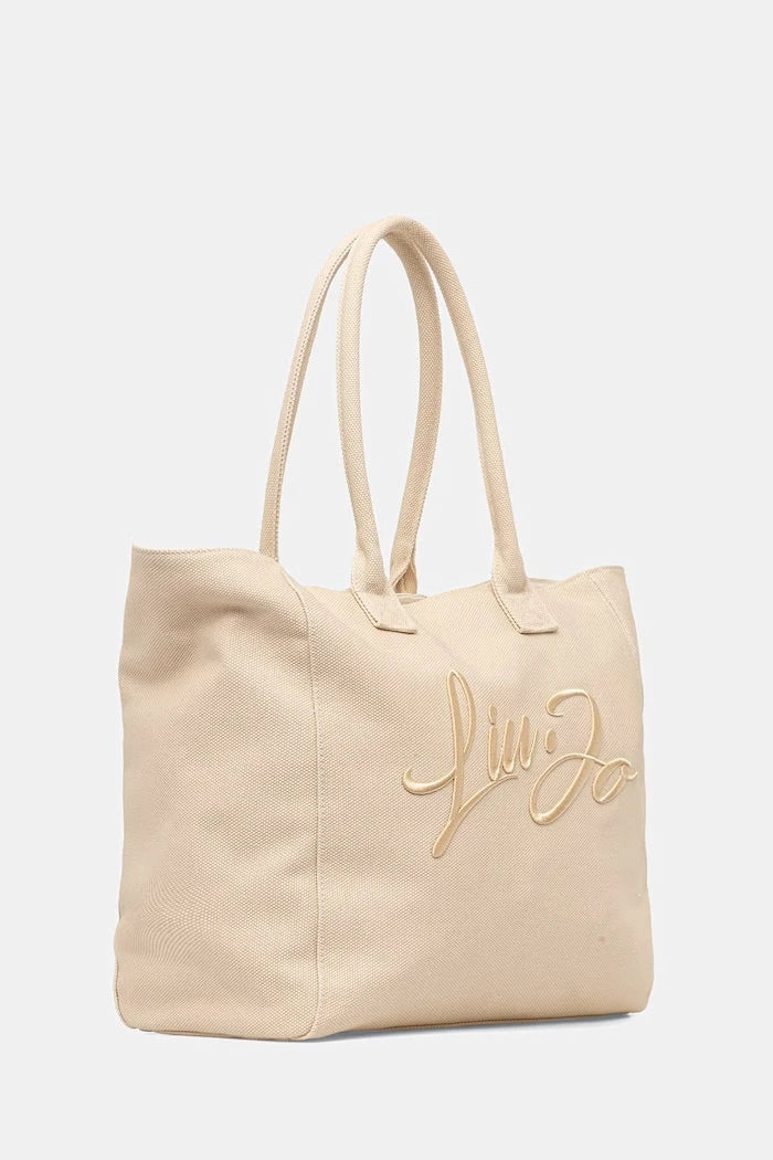 Liu Jo Bolso Shopper de Algodón para Mujer