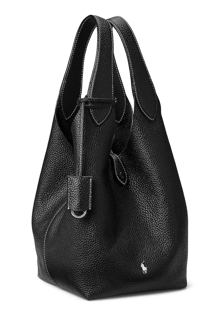 Bolso tote de cuero Polo Ralph Lauren