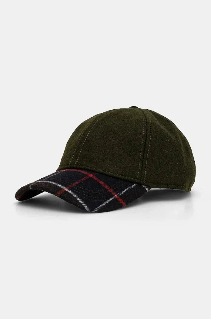 Gorro Barbour de lana con visera