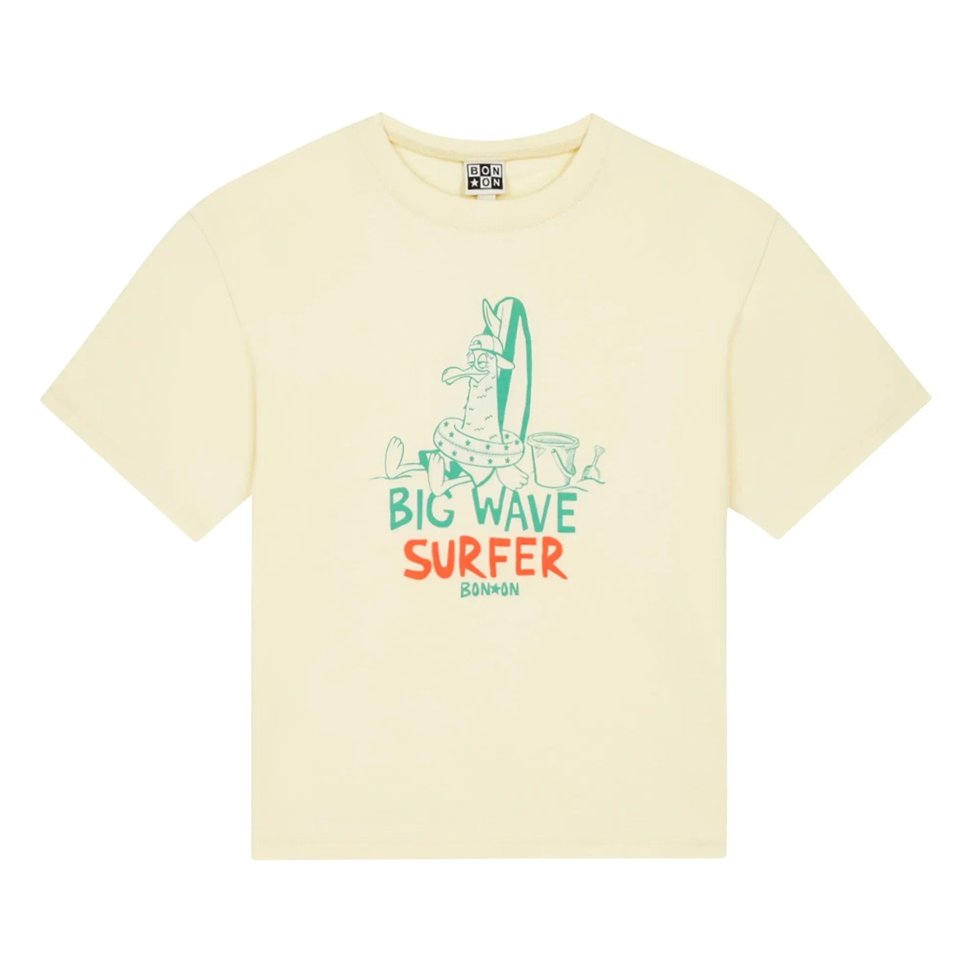 Bonton - Camiseta Livo Big Wave | Vainilla
