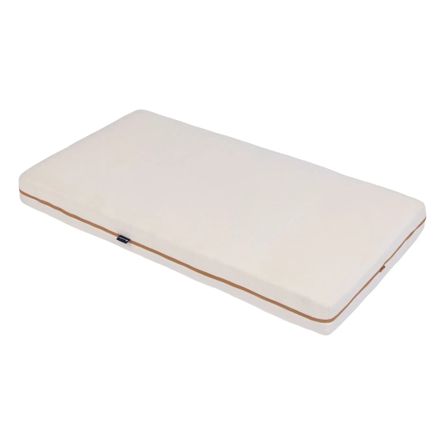 Candide - Colchón de algodón orgánico con funda extraíble | Blanco