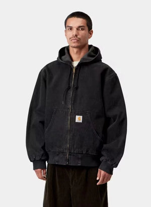 Carhartt WIP - OG Active Kapüşonlu Ceket | Siyah