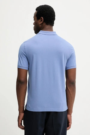 Camiseta de algodón para hombre con cuello tipo Gant