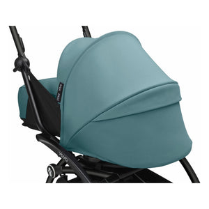 Stokke® - Cochecito de recién nacido YOYO³ 0+ Chasis negro | Aqua