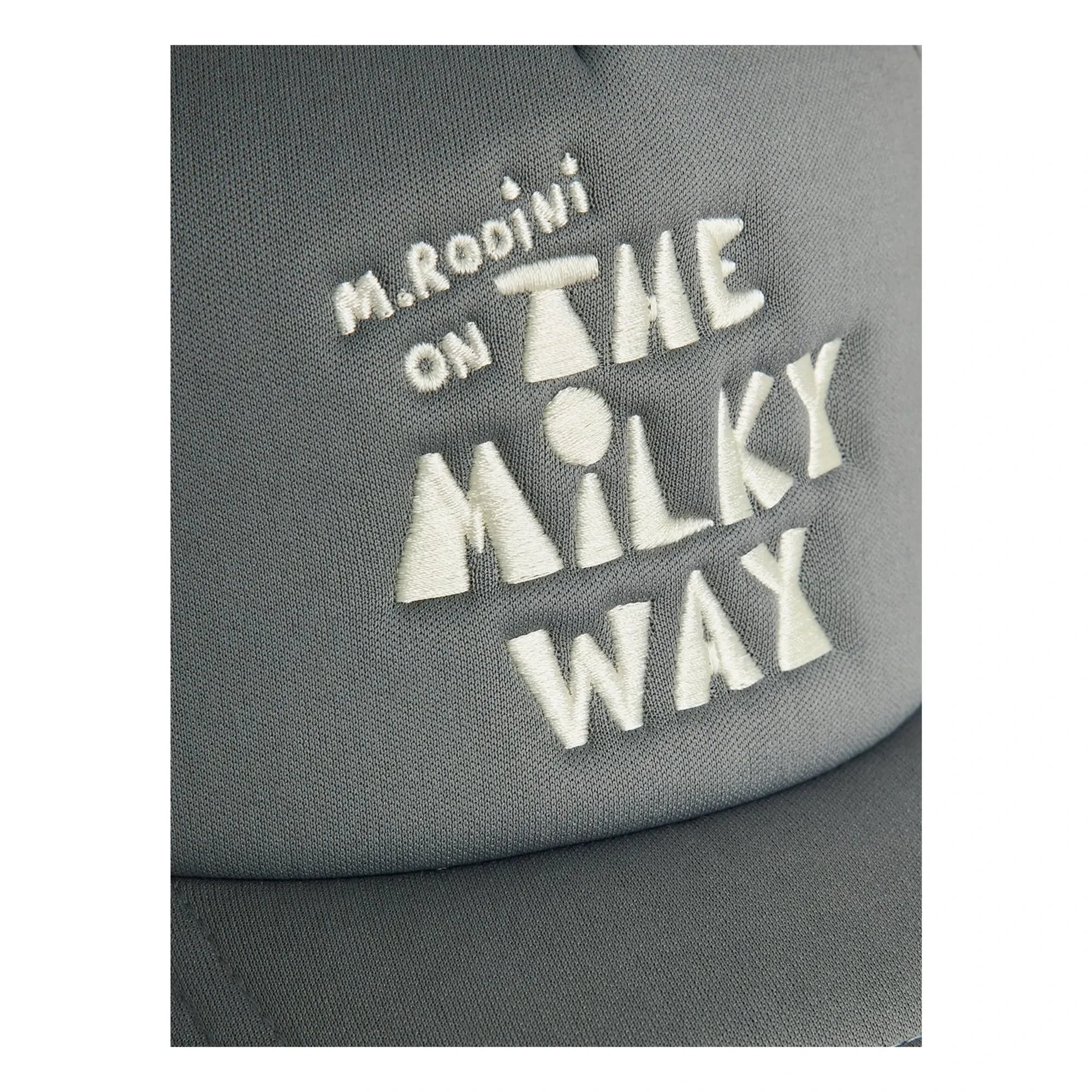 Mini Rodini - Gorro de fibra reciclada The Milky Way | Gris