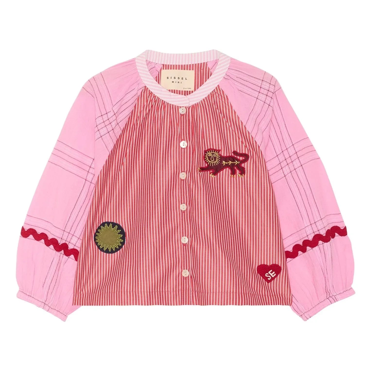 SISSEL EDELBO - Blusa de rayas Twixie - Colección infantil | Rosa