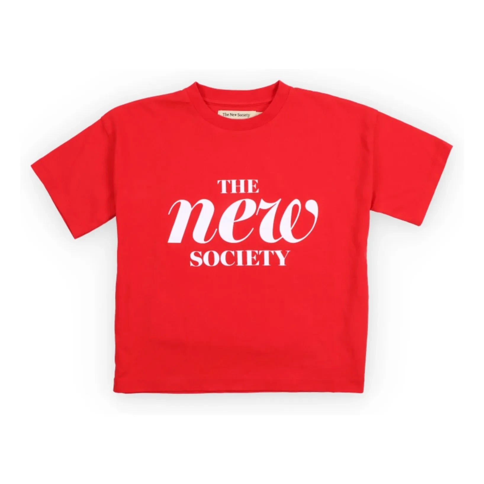 the new society - Maca Camiseta | Rojo