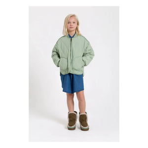 Hundred Pieces - Chaqueta bomber acolchada arrugada | Salvia