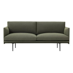 Muuto - Sofá Outline de 2 plazas | Verde