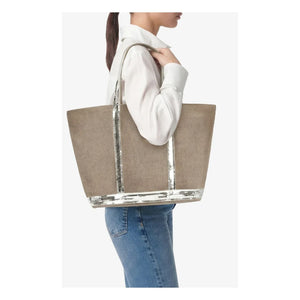 Vanessa Bruno - Bolso tote grande con cremallera | Beige