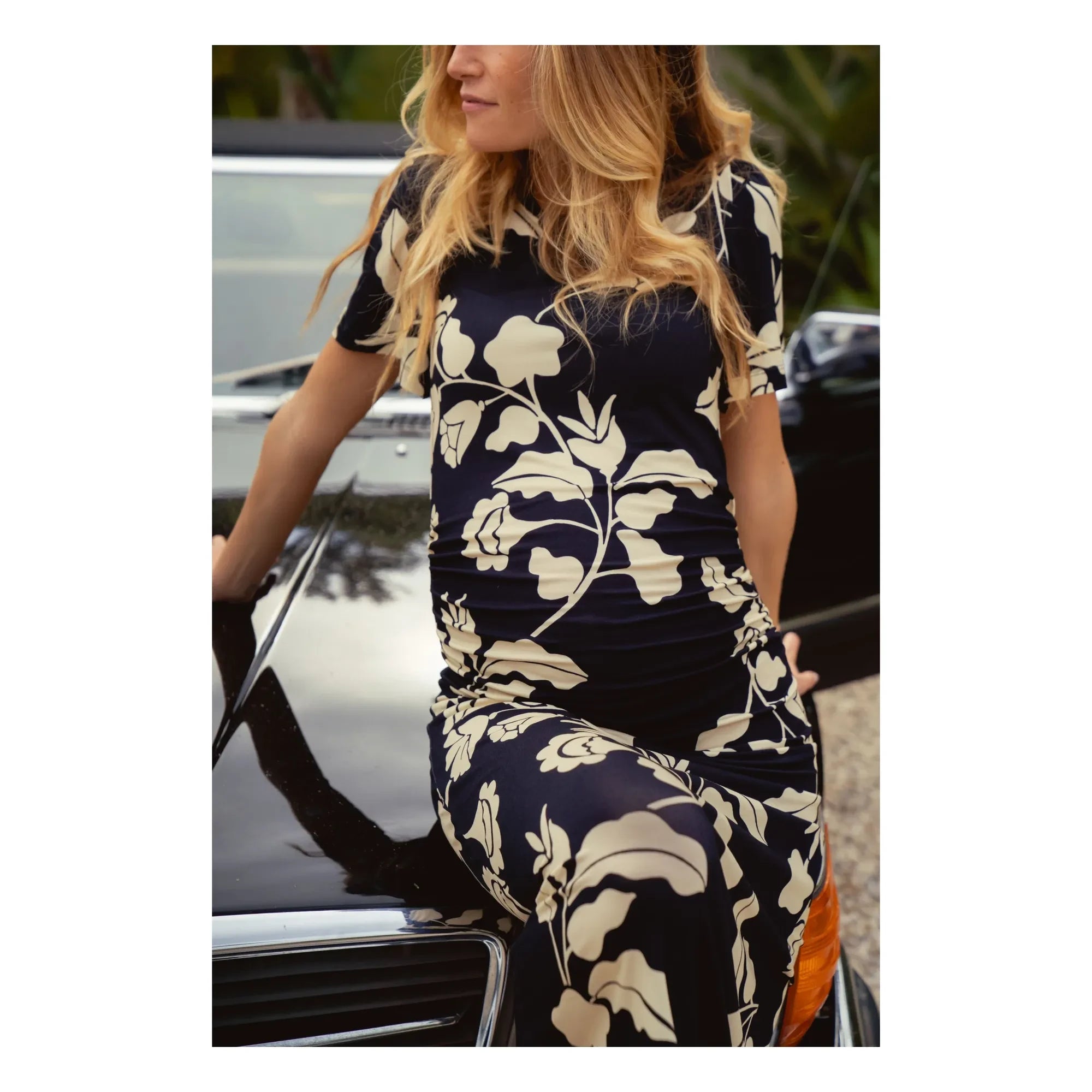 Paloma Collection - Vestido de maternidad Theodora Tokyo | Negro