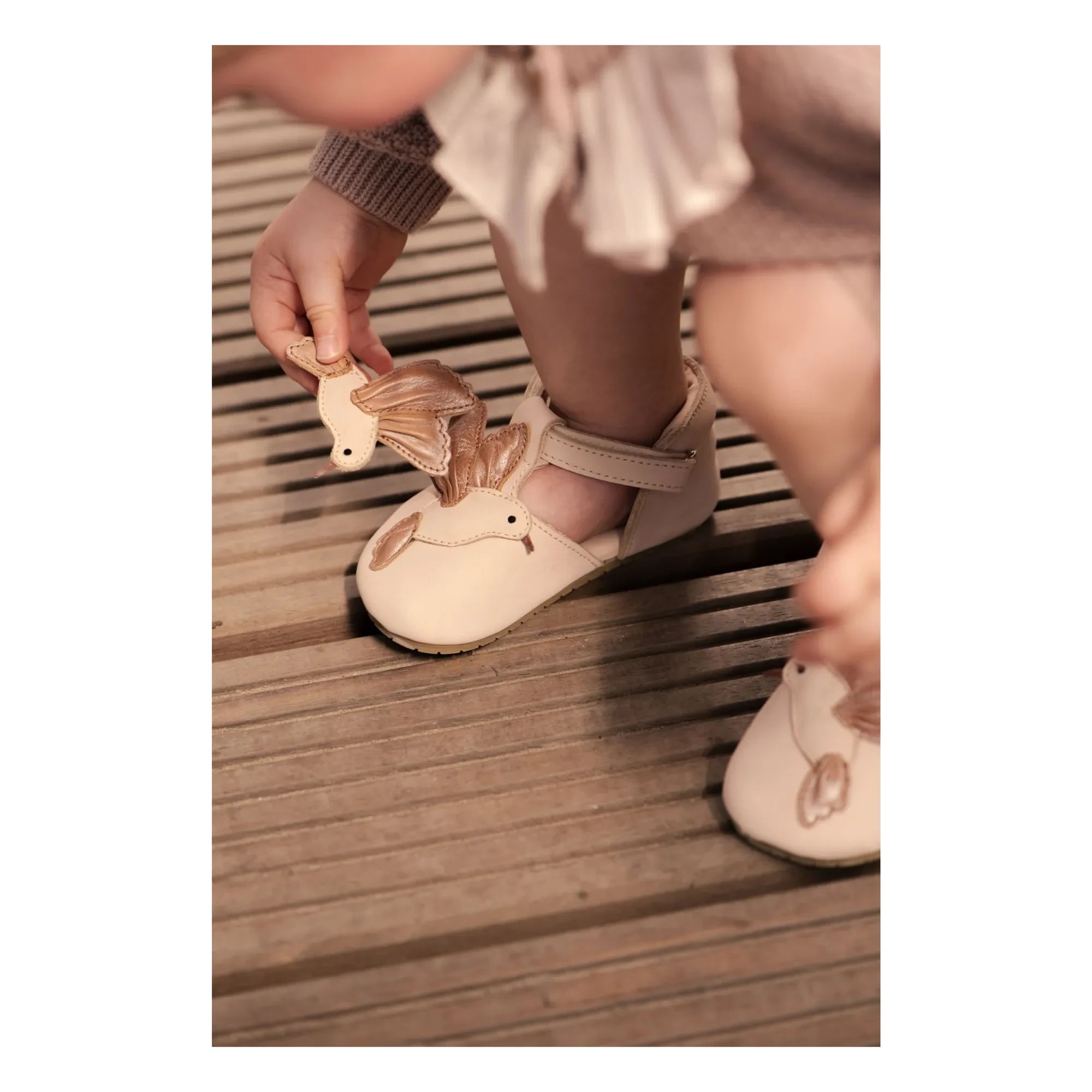 Pantuflas Franny Oiseau de Donsje | Nude