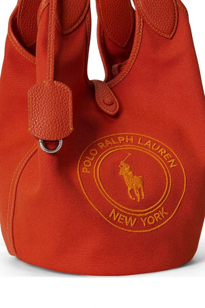 Bolso tote de algodón para mujer Polo Ralph Lauren