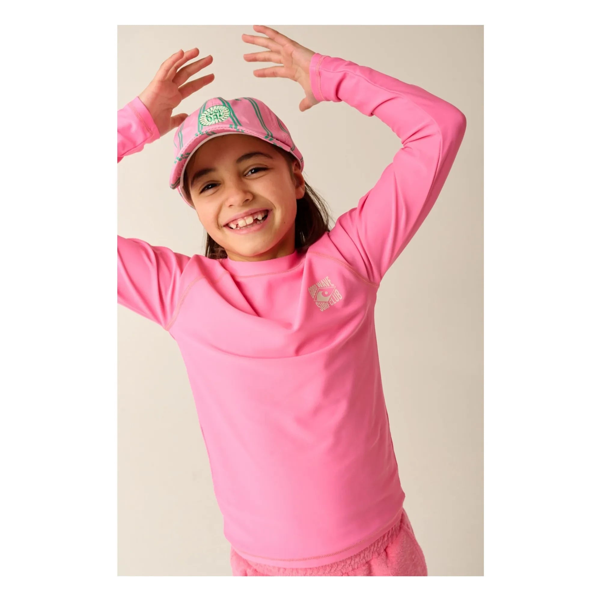 Tumble N'Dry - Gorro a Rayas Good Day | Rosa