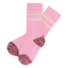 FUB - Juego de 2 pares de calcetines de tenis | Rosa caramelo