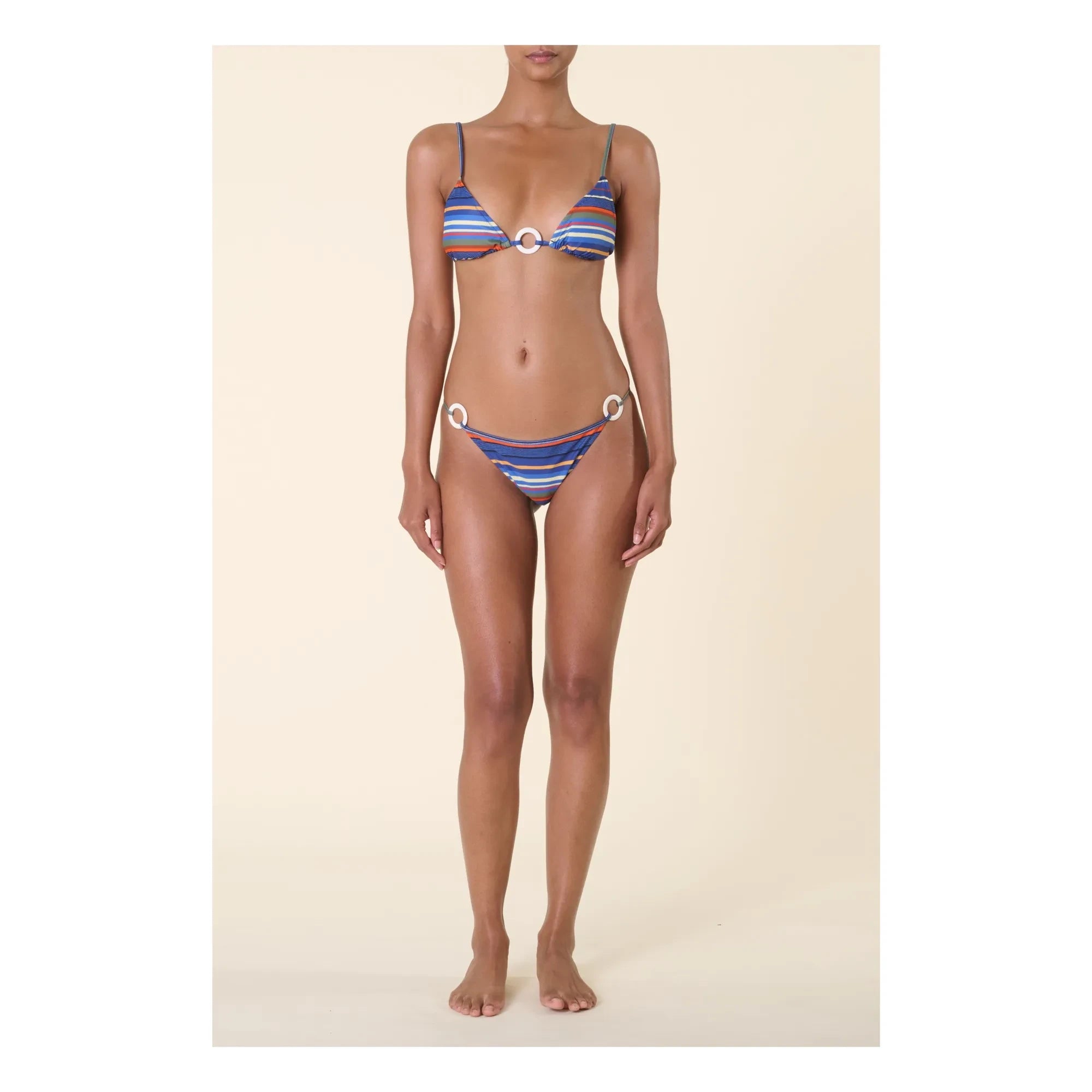 Casa Rosa - Top de bikini Camilla | Azul