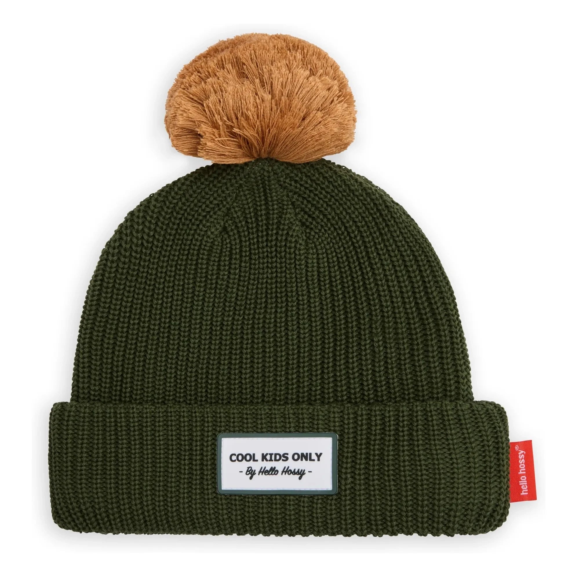 Hello Hossy - Gorra Bloque de Algodón Orgánico | Caqui oscuro