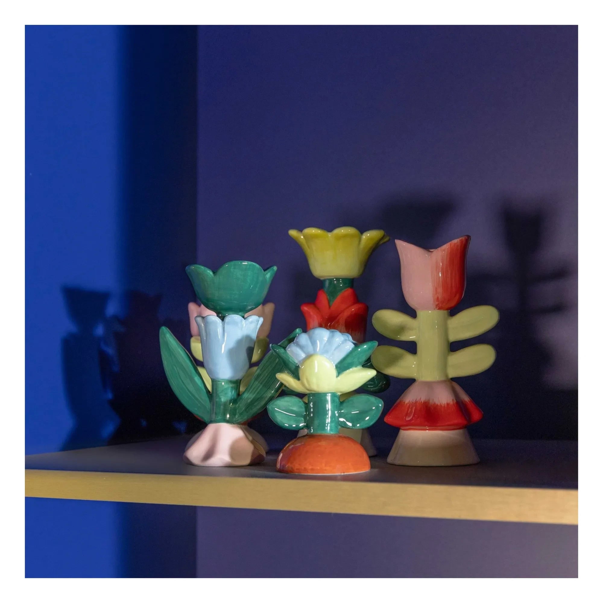 &Klevering - Candelabro Blume | Verde