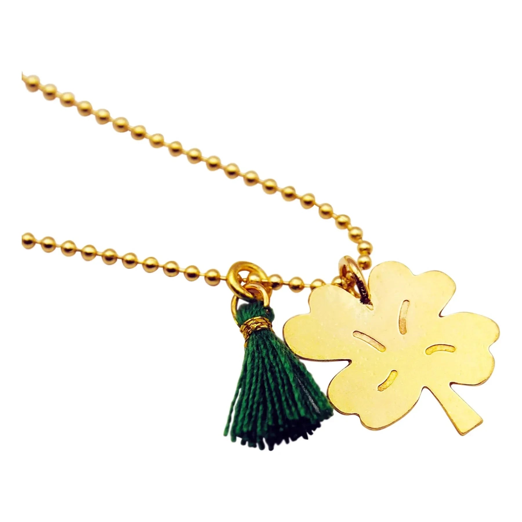 Adorabili - Collar de trébol | Oro