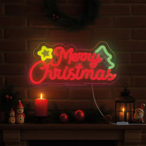 Legami - Merry Noel Noel LED Neon Sign - Es un signo