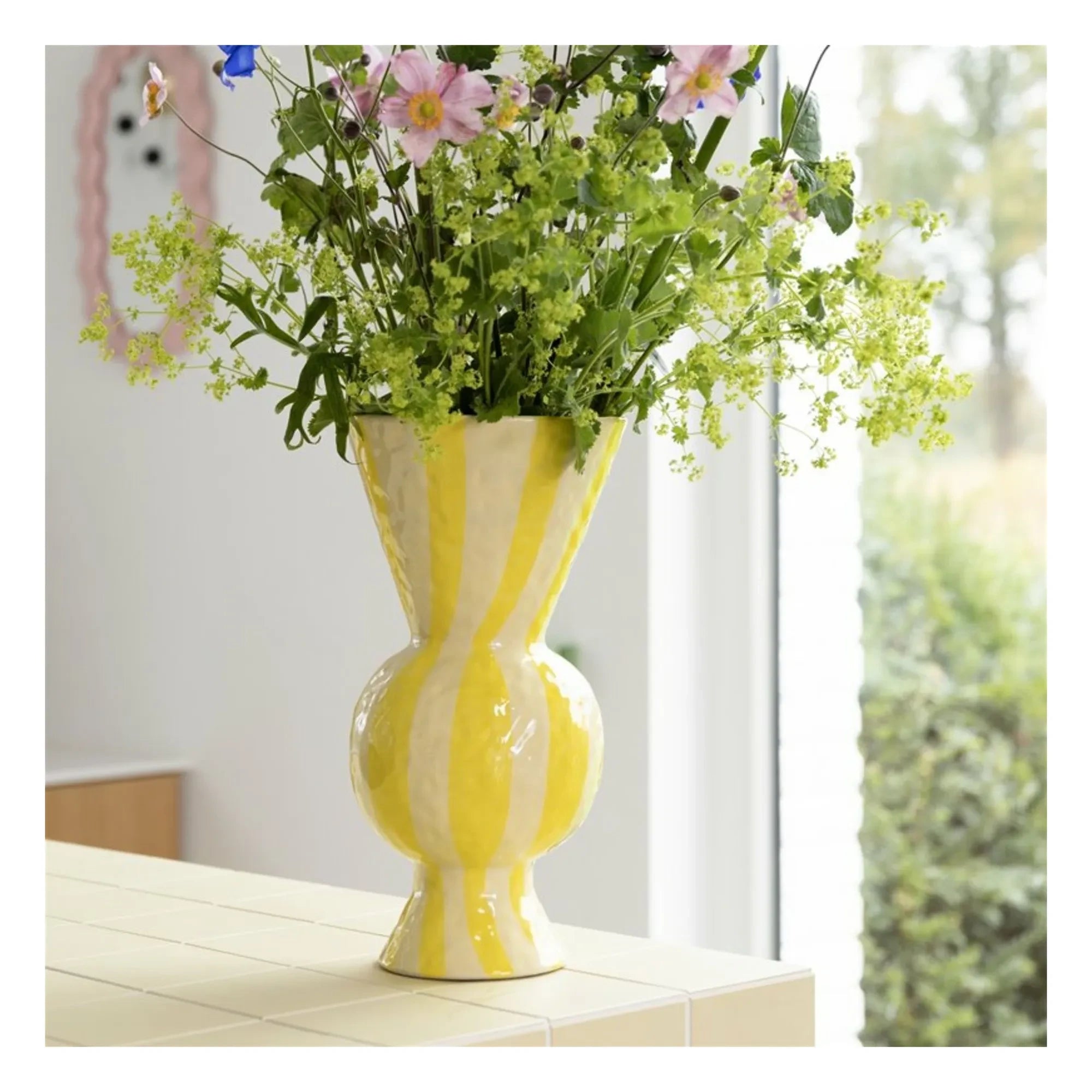 &Klevering - Florero rectangular | Verde