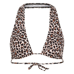 Anja Paris - Top de bikini L'Idéal Léopard | Marrón