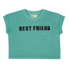 Piupiuchick - Camiseta Best Friends | Turquesa