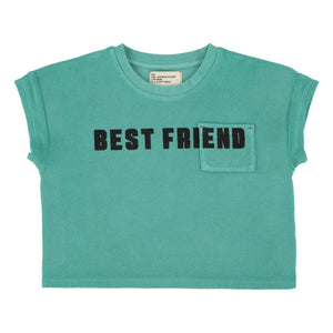 Piupiuchick - Camiseta Best Friends | Turquesa