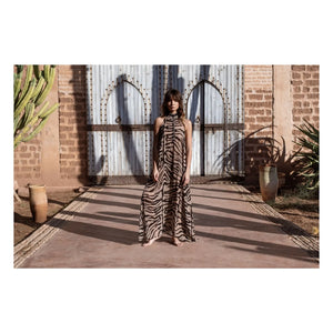 Maison Saint Julien - Vestido Mozambique | Marrón