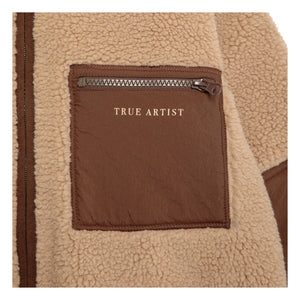 True Artist - Chaqueta Sherpa Reversible N°3 | Marrón