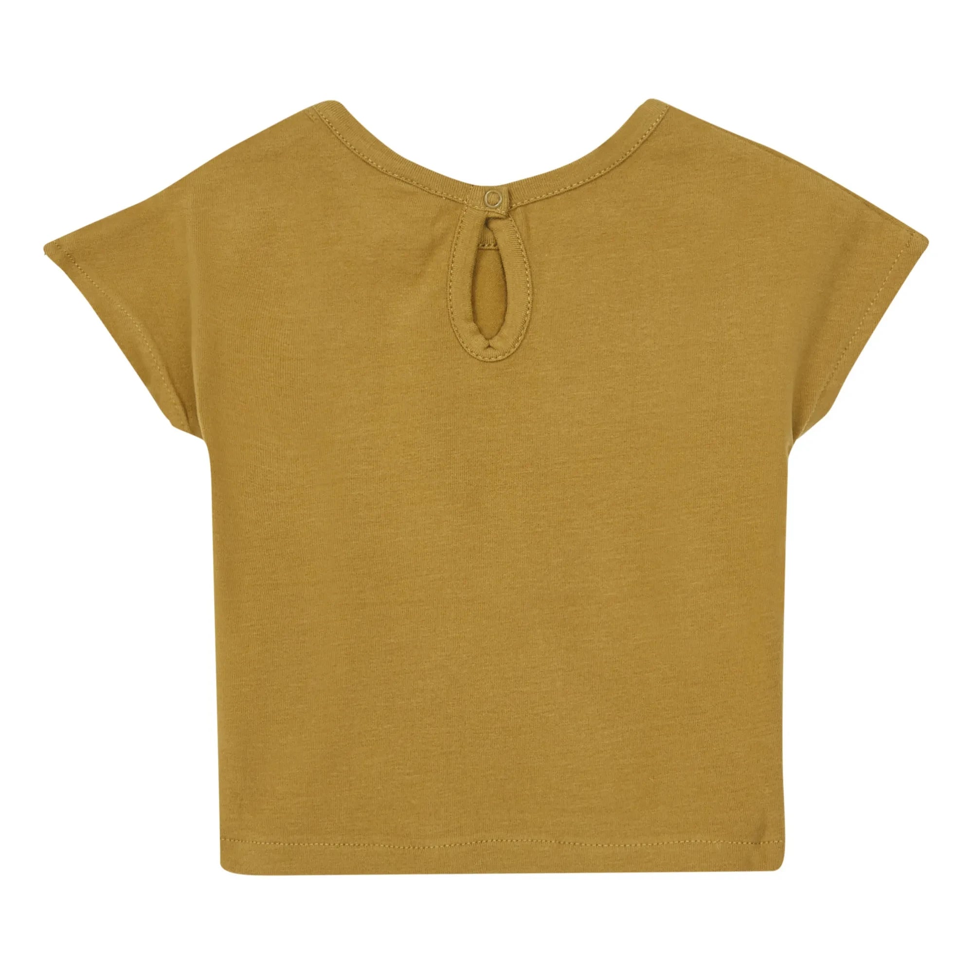 Gray Label - Camiseta de Bebé de Algodón Orgánico | Caqui