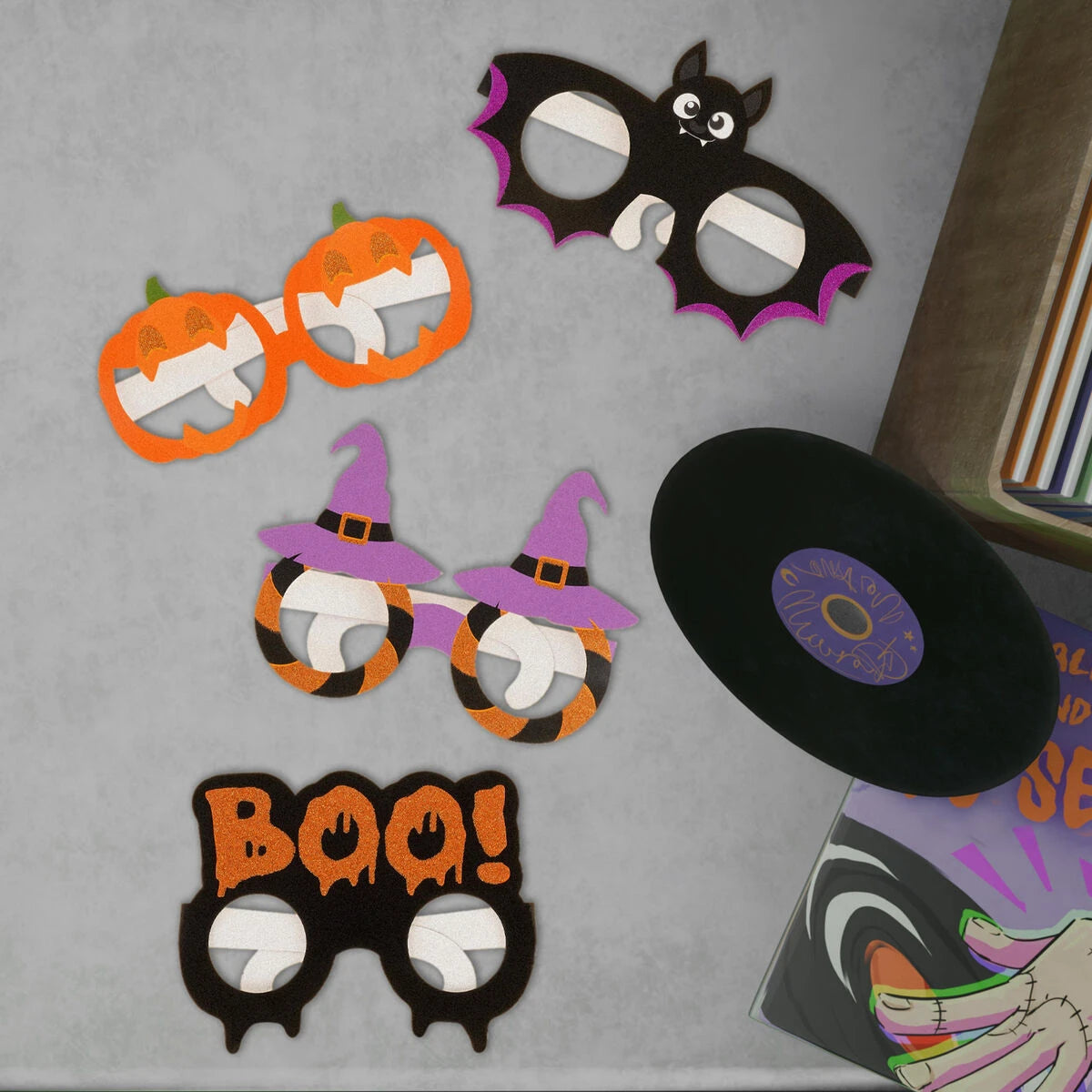 Legami - Juego de 8 Pares de Gafas de Papel