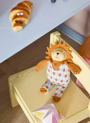 Rice - Juguete de Peluche Elton León | Naranja
