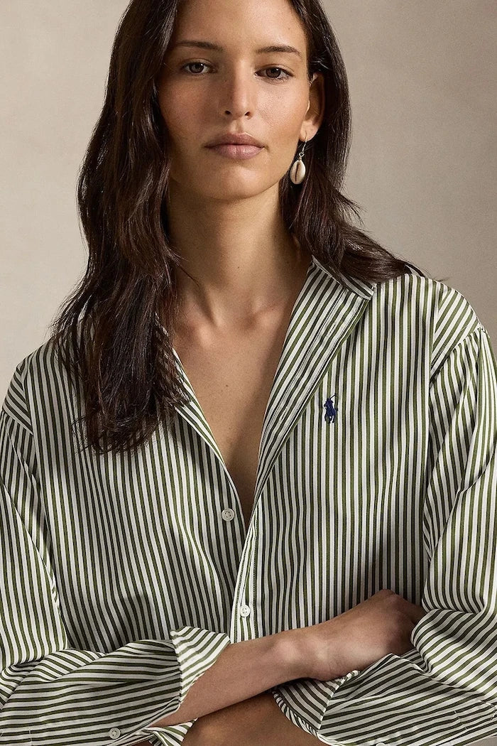 Polo Ralph Lauren Camisa de algodón para mujer