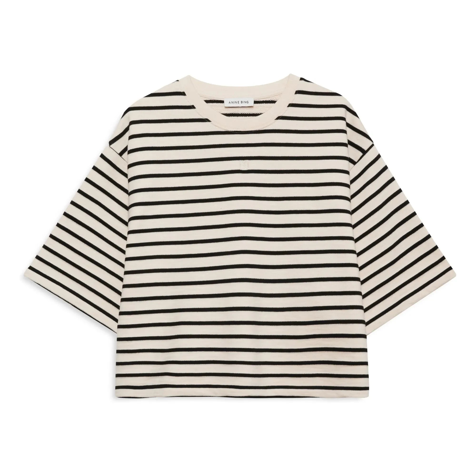 Anine Bing - Top a Rayas Myers | Negro