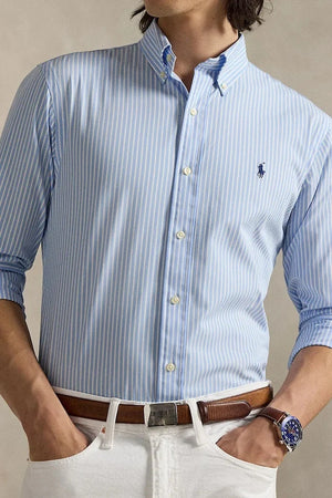 Polo Ralph Lauren camisa de algodón para hombre