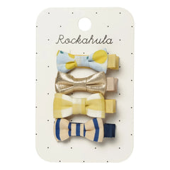 Rockahula Kids - Set de 4 pinzas para el pelo de limón | Amarillo