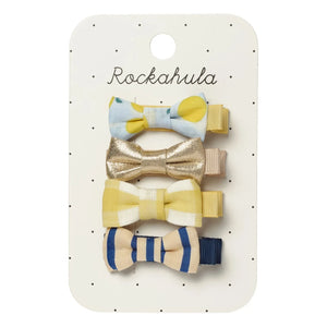 Rockahula Kids - Set de 4 pinzas para el pelo de limón | Amarillo