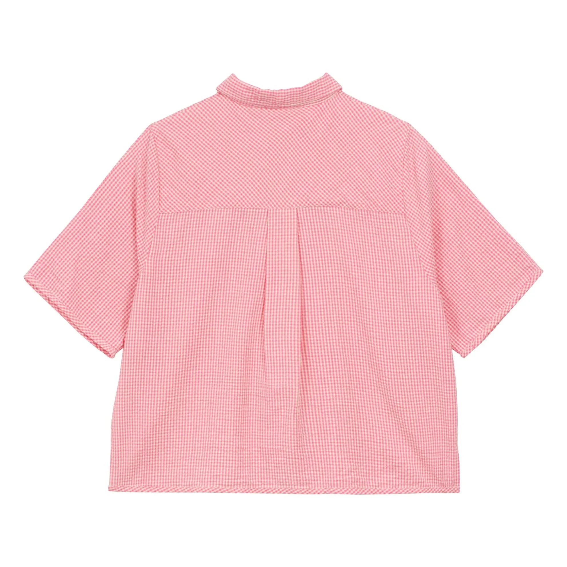 a.p - Camisa de rayas de algodón | Rosa