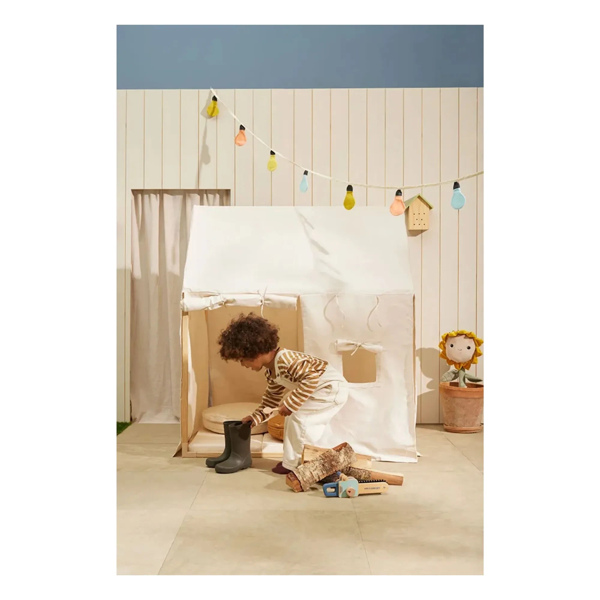 Kid's Concept - Motosierra de juguete con cordel | Azul