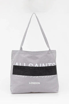 AllSaints REDACT Bolsa de algodón 37 x 37 x 12 cm