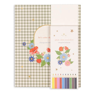 Konges Sløjd - Libro para colorear con 6 lápices | Salvia