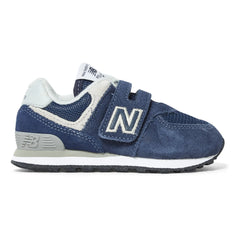 New Balance - Zapatillas deportivas 574 con cierre de velcro | Azul marino