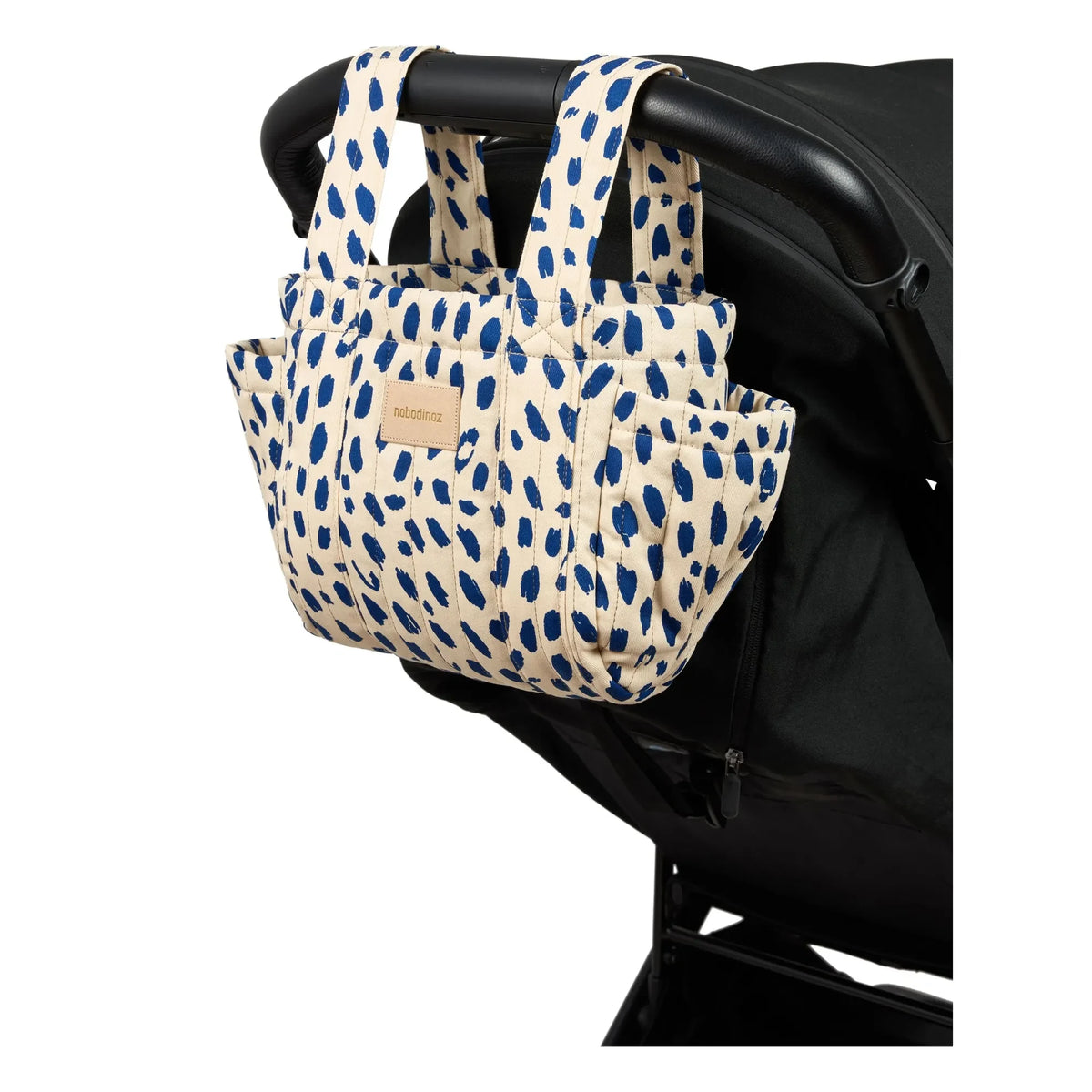 Nobodinoz - Bolso organizador para cochecito Hyde Park Leonie | Azul