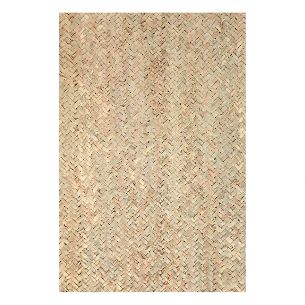 Cosydar - Alfombra rectangular de hoja de palma - 120 x 80 cm