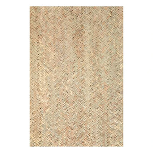 Cosydar - Alfombra rectangular de hoja de palma - 120 x 80 cm
