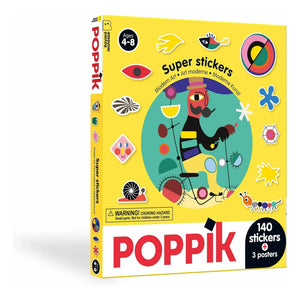 Poppik - Pegatinas de Arte Moderno