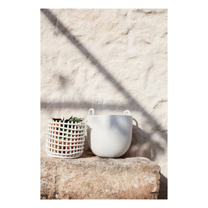 Ferm Living - Cesto de cerámica | Blanco