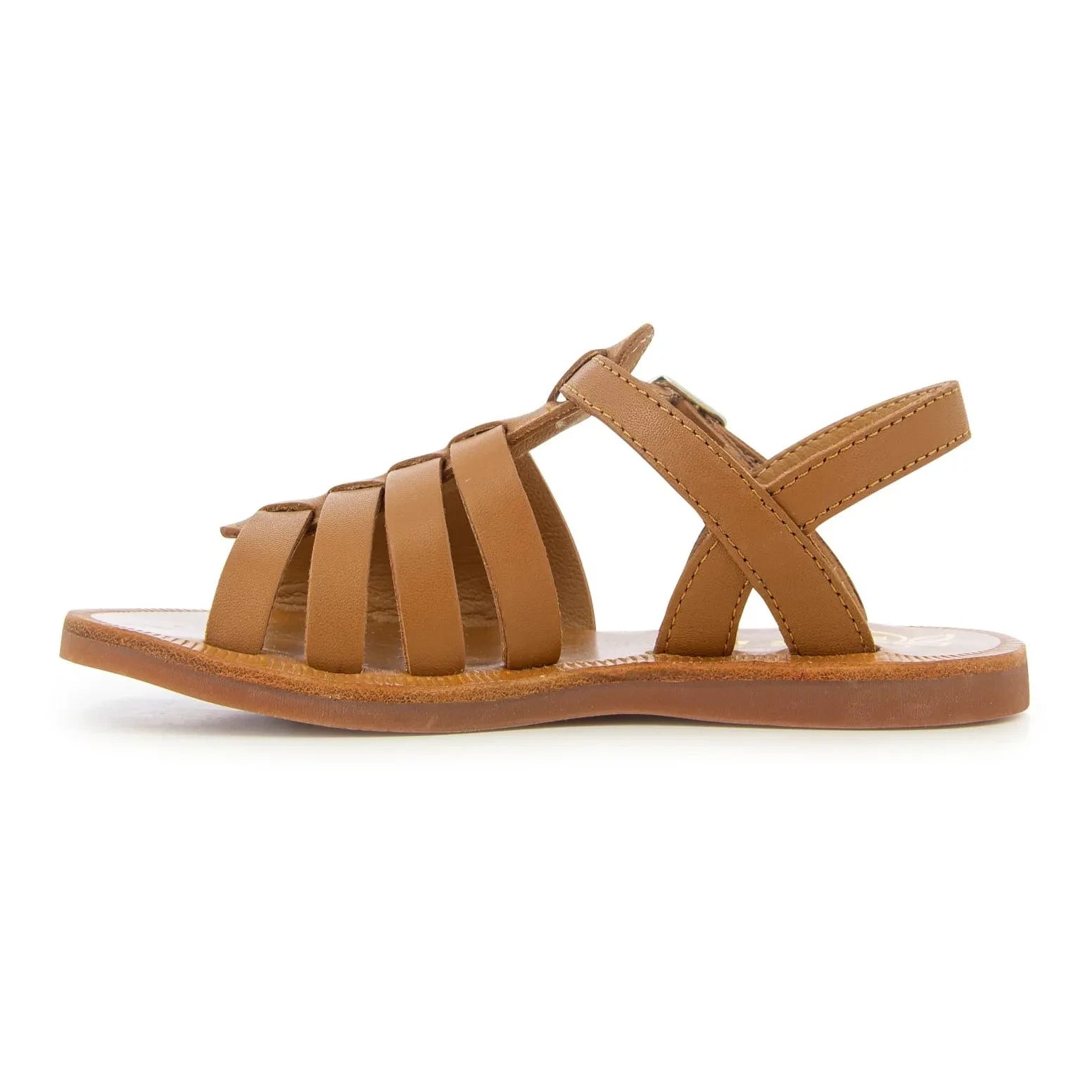 Pom d'Api - Sandalias de cordones Plagette | Camel